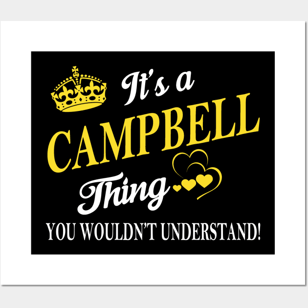 CAMPBELL Wall Art by Gennieda49